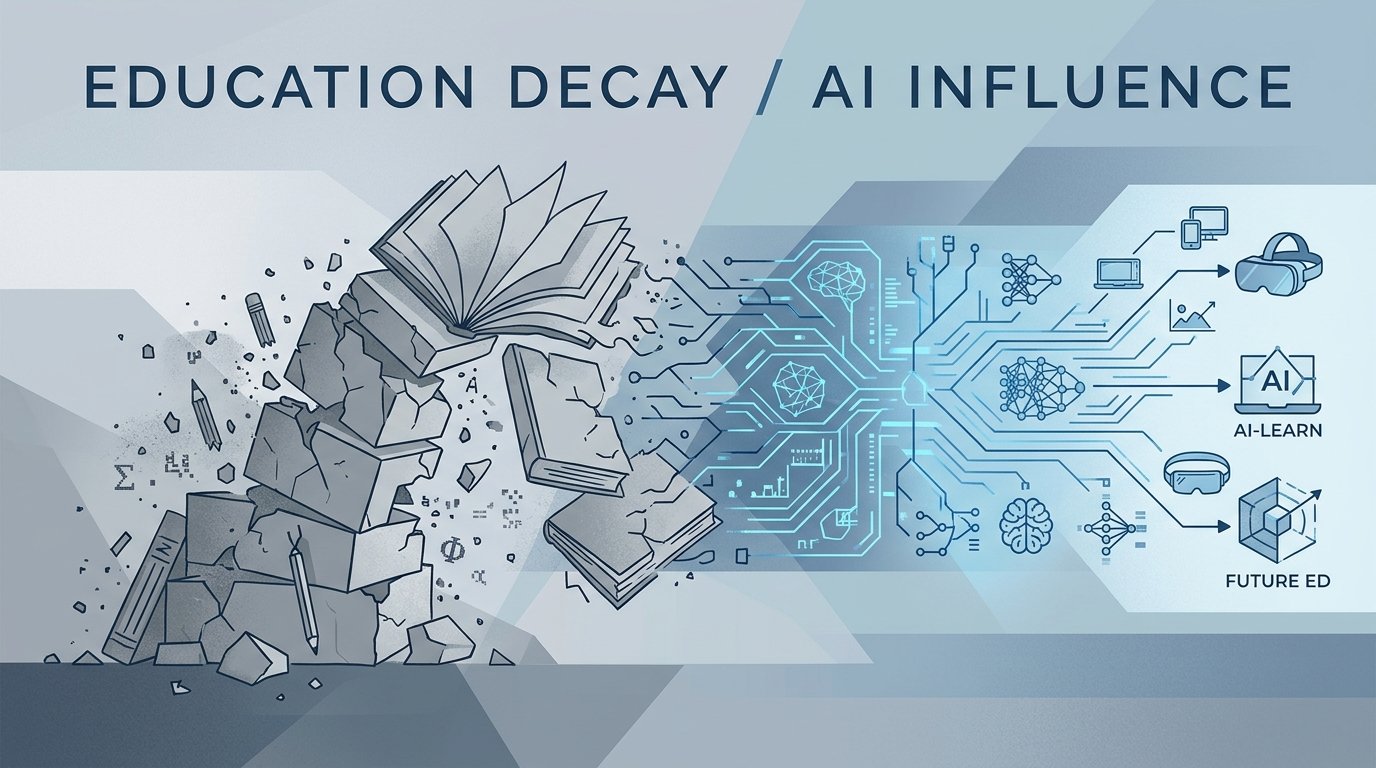 AI 讓名校生變笨？是教育先壞掉